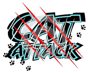 Cat attack