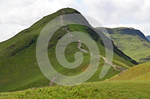 Cat Bells or Catbells Fell, near Keswick, Lake District, Cumbria, UK