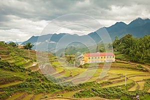 Cat Cat City in Sapa, Vietnam