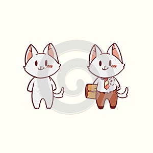 Cat character design