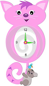 Cat Clock
