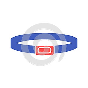 Cat collar Isolated Vector icon which can easily modify or edit