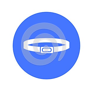 Cat collar Isolated Vector icon which can easily modify or edit