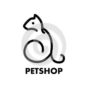 Cat Company Logo Vector