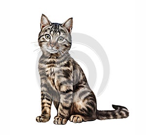 The cat Felis silvestris catus photo