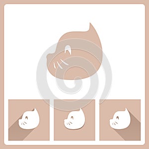 Cat Head icons