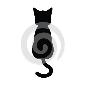 Cat icon vector