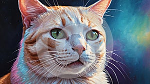cat illustration highquality image and aest ai generated