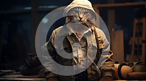 Cat In Jacket: Zbrush Portraiture With Inventive Character Design