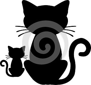 CAT jpg image with svg vector cut file for cricut and silhouette photo