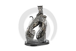 Cat and kitten figurine