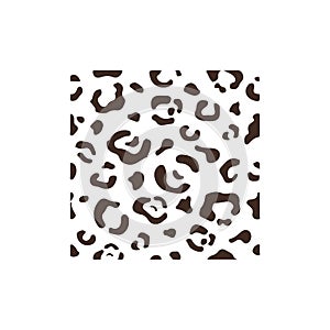 Cat or leopard pattern print vector illustration design