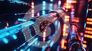 cat6 loading network cable