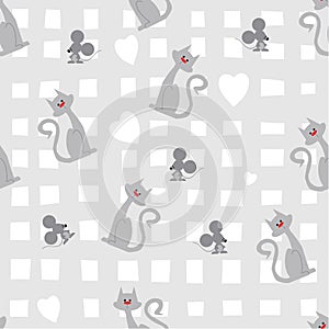 Cat-mouse pattern