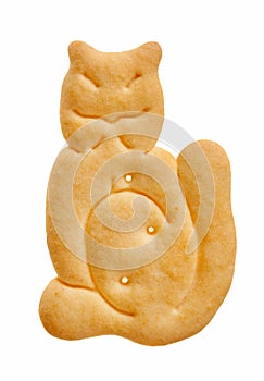 Cat shaped cracker