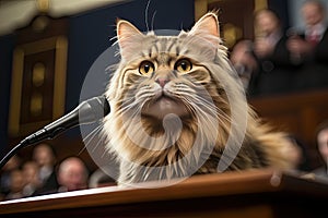cat testifying in congress