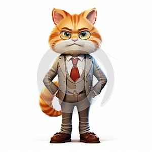 Tomcat: A Friendly Anthropomorphic Cat In A Suit photo