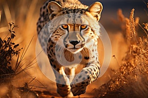 Cat wildlife nature feline carnivore animal predator africa wild cheetah