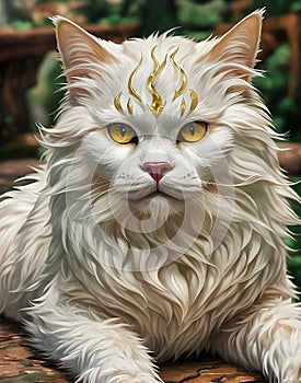 cat in the worior of the world, AI Generators, illustrator