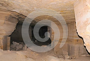 Catacombs of the Eastern Crimea, home to colonies of bats