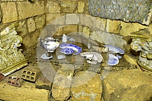 Catacombs of the underground near Odessa in Ukraine Cantacuzen Bunina