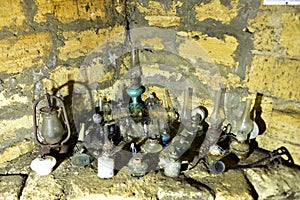 Catacombs of the underground near Odessa in Ukraine Cantacuzen Bunina