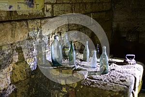 Catacombs of the underground near Odessa in Ukraine Cantacuzen Bunina