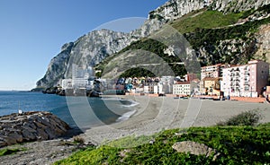 Catalan bay Gibraltar photo