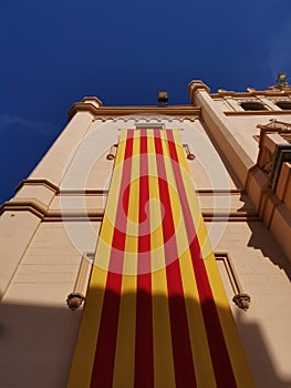 The Catalan flag La Diada