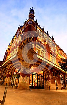 The Catalana Music Hall in Barcelona photo