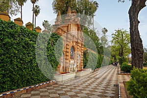 Catalina de Ribera Fountain at Murillo Gardens (Jardines de Murillo) - Seville, Andalusia, Spain