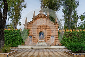 Catalina de Ribera Fountain at Murillo Gardens (Jardines de Murillo) - Seville, Andalusia, Spain