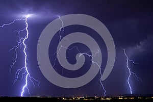 Catalina Lightning Storm