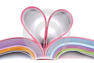 Catalogue folded heart