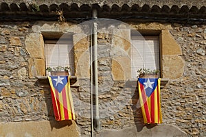 Catalonia flags