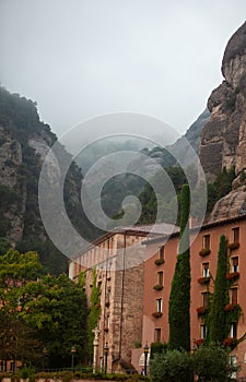 Catalonia, Montserrat Monastery, Benedictine monastery, spiritual symbol, religious center of Catalonia, pilgrimage, Catholic
