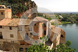 Catalonia, Spain medieval village of Miravet