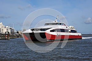 Catamaran fast ferry