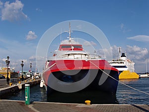 catamaran ferry, greece