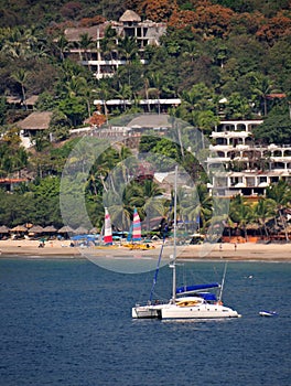 Catamaran In Zihuatanejo