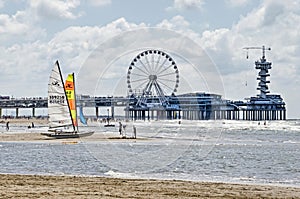 Catamarans in Scheveingen