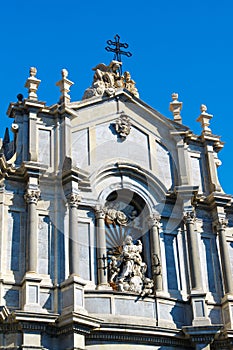 Catania Cathedral in Sicily, Italy