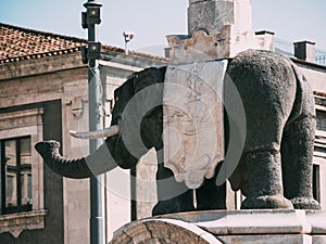 Catania, the fountain elephant (1737)