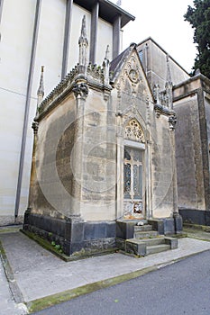 Funeral architecture from Catania graveyard