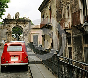 Catania street scene