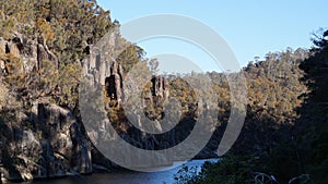 The Cataract Gorge Reserve in Launceston, Tasmania, Australia