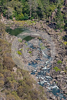 Cataract Gorge Reserve at Launceston in Tasmania, Australia