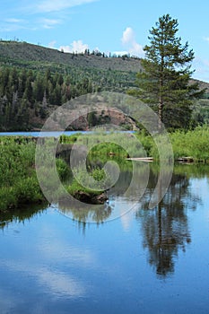 Cataract Lake, Colorado photo