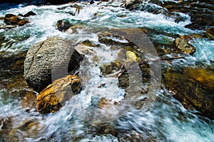 Cataract in mountain torrent