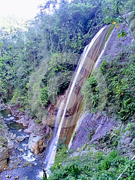 Catarata de Selva peruana, Chanchamayo. Peruvian jungle waterfall, Chanchamayo. photo